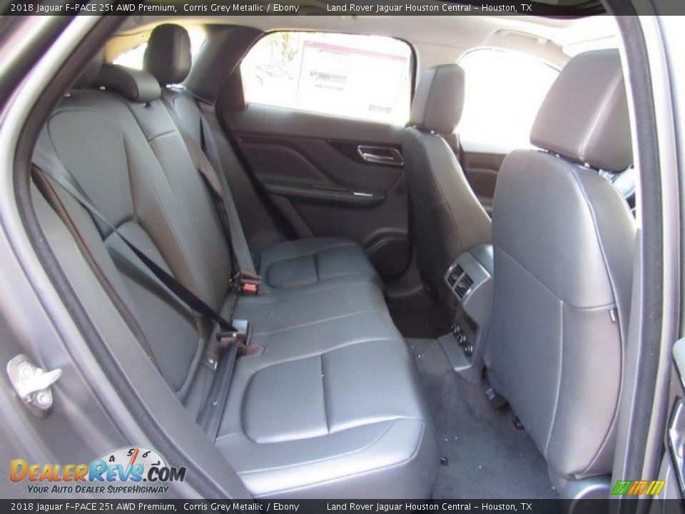 2018 Jaguar F-PACE 25t AWD Premium Corris Grey Metallic / Ebony Photo #19