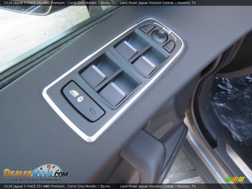 2018 Jaguar F-PACE 25t AWD Premium Corris Grey Metallic / Ebony Photo #25