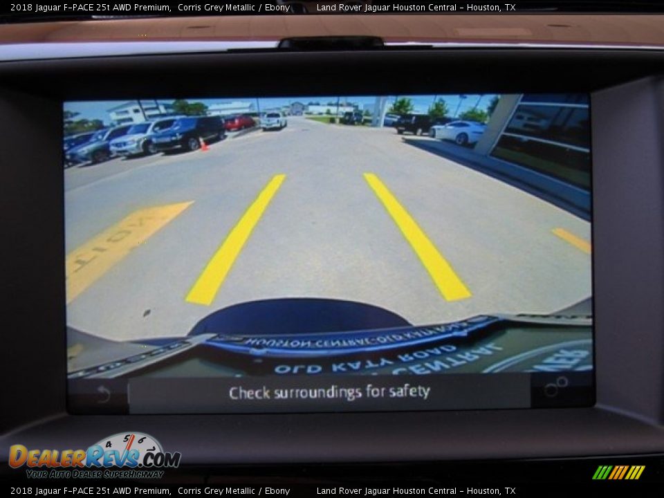 2018 Jaguar F-PACE 25t AWD Premium Corris Grey Metallic / Ebony Photo #33