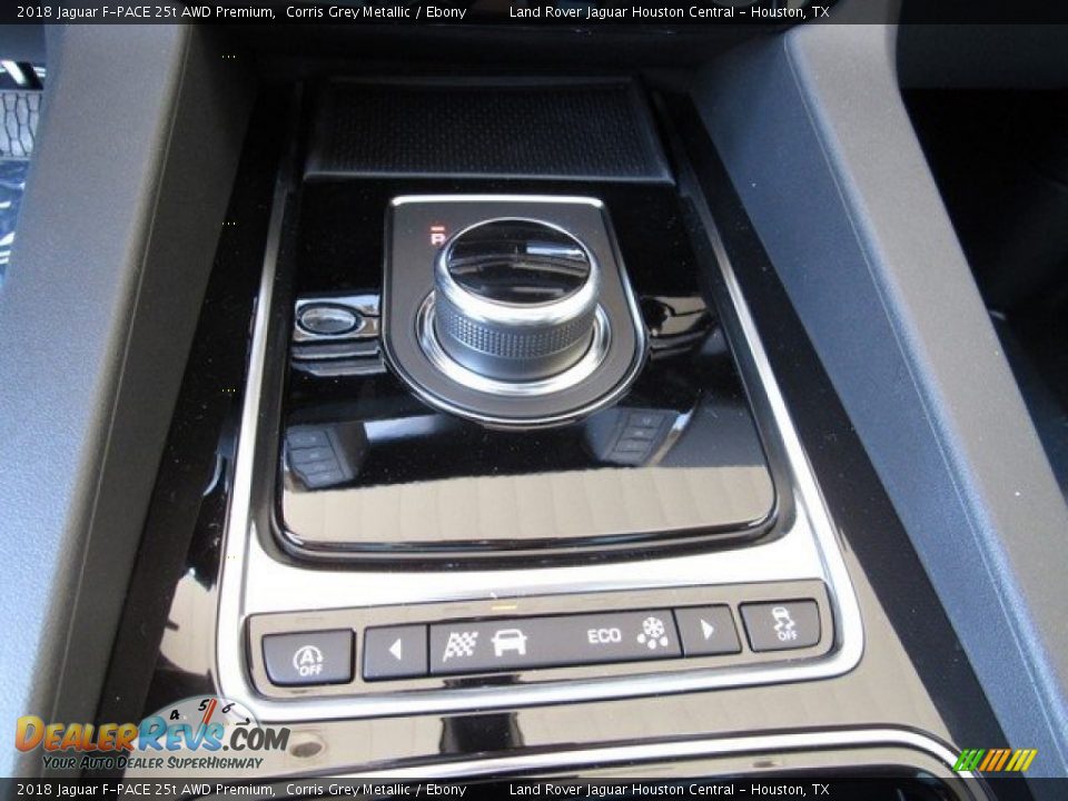 2018 Jaguar F-PACE 25t AWD Premium Corris Grey Metallic / Ebony Photo #35
