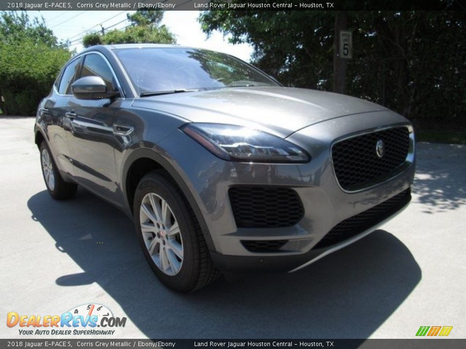 2018 Jaguar E-PACE S Corris Grey Metallic / Ebony/Ebony Photo #2