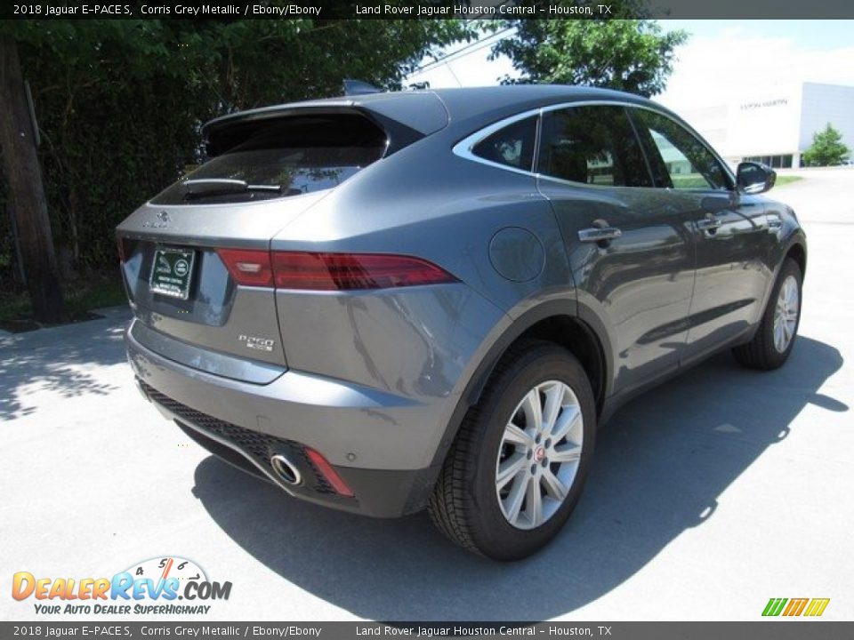 2018 Jaguar E-PACE S Corris Grey Metallic / Ebony/Ebony Photo #7