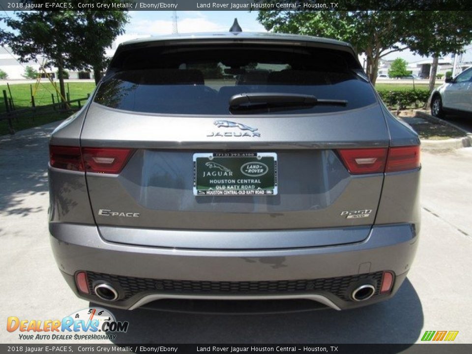2018 Jaguar E-PACE S Corris Grey Metallic / Ebony/Ebony Photo #8