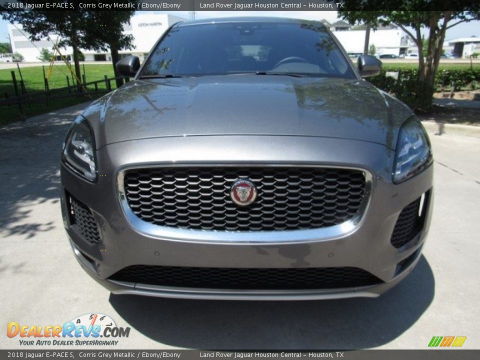 2018 Jaguar E-PACE S Corris Grey Metallic / Ebony/Ebony Photo #9