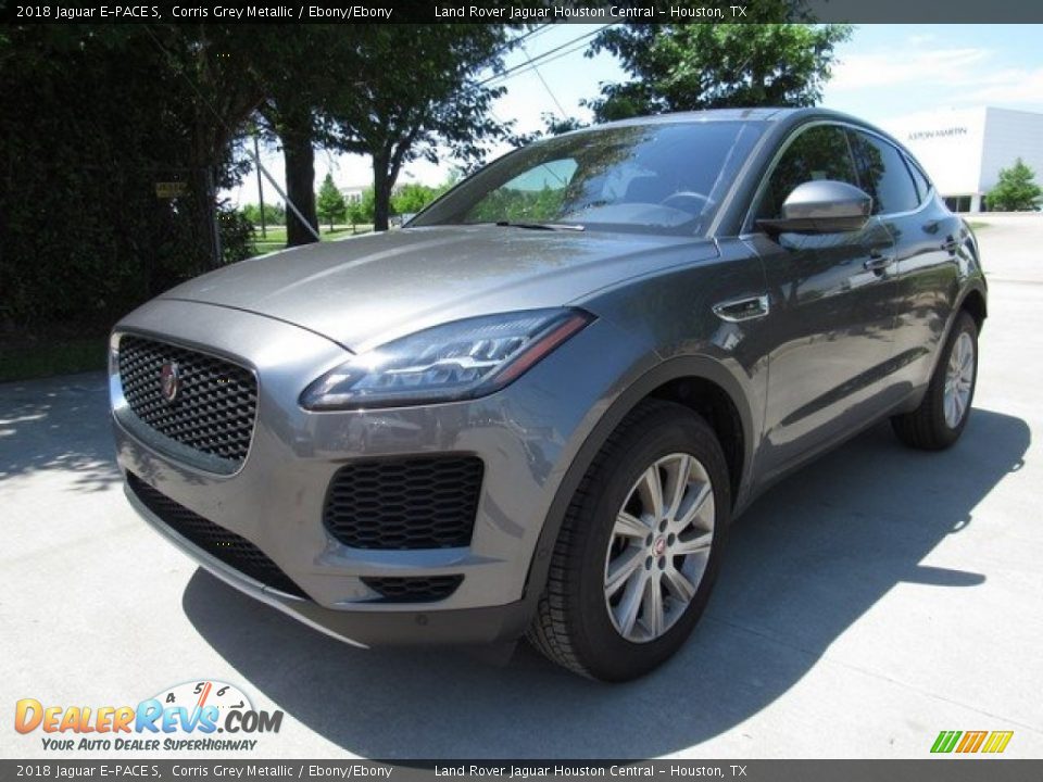 2018 Jaguar E-PACE S Corris Grey Metallic / Ebony/Ebony Photo #10