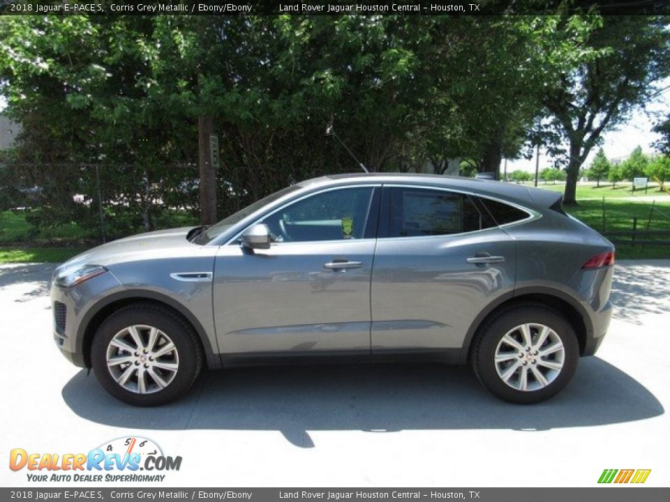 2018 Jaguar E-PACE S Corris Grey Metallic / Ebony/Ebony Photo #11