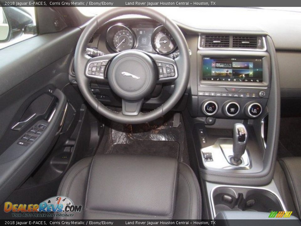 2018 Jaguar E-PACE S Corris Grey Metallic / Ebony/Ebony Photo #14