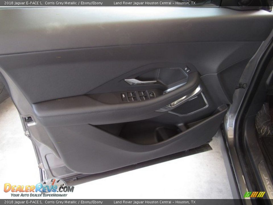 2018 Jaguar E-PACE S Corris Grey Metallic / Ebony/Ebony Photo #24