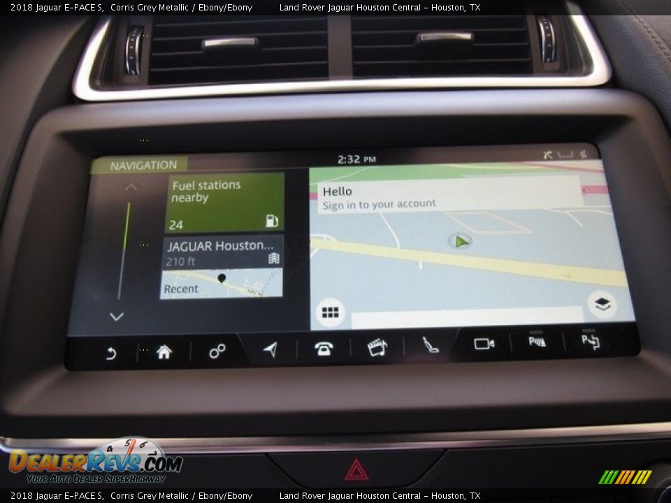 2018 Jaguar E-PACE S Corris Grey Metallic / Ebony/Ebony Photo #32