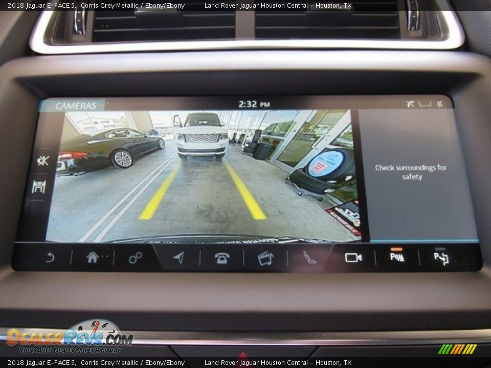 2018 Jaguar E-PACE S Corris Grey Metallic / Ebony/Ebony Photo #33