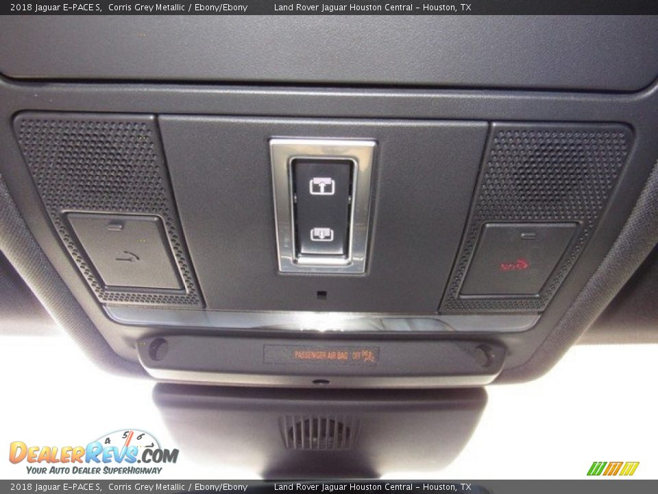 2018 Jaguar E-PACE S Corris Grey Metallic / Ebony/Ebony Photo #36