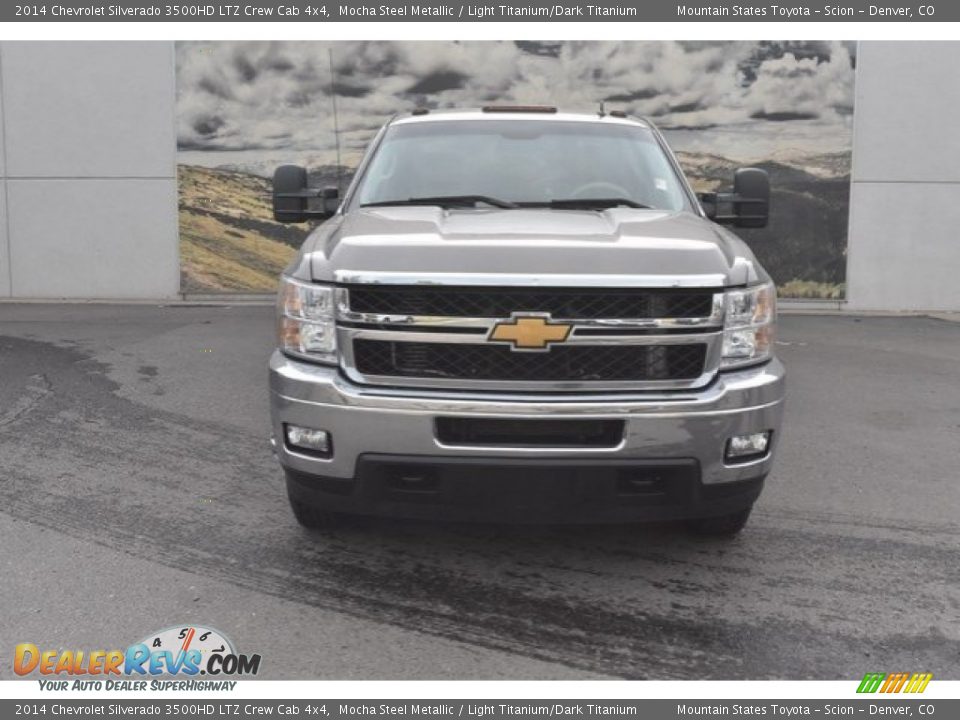 2014 Chevrolet Silverado 3500HD LTZ Crew Cab 4x4 Mocha Steel Metallic / Light Titanium/Dark Titanium Photo #2