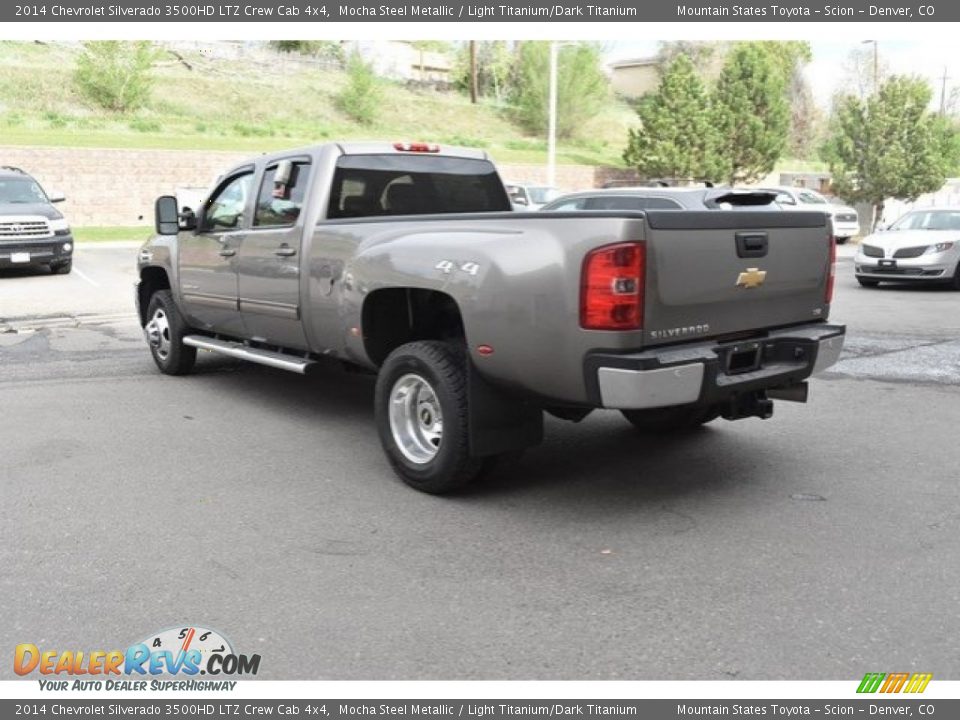 2014 Chevrolet Silverado 3500HD LTZ Crew Cab 4x4 Mocha Steel Metallic / Light Titanium/Dark Titanium Photo #5