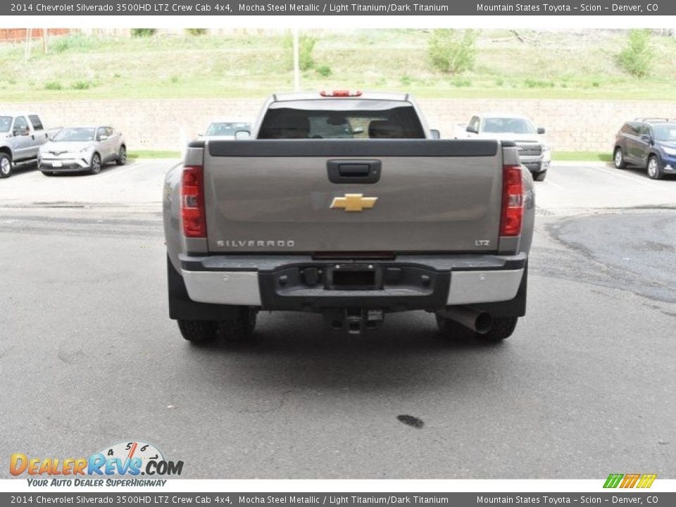 2014 Chevrolet Silverado 3500HD LTZ Crew Cab 4x4 Mocha Steel Metallic / Light Titanium/Dark Titanium Photo #6