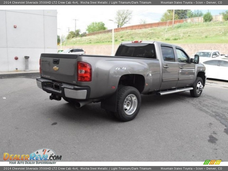 2014 Chevrolet Silverado 3500HD LTZ Crew Cab 4x4 Mocha Steel Metallic / Light Titanium/Dark Titanium Photo #7