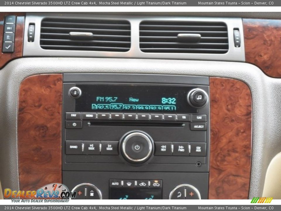2014 Chevrolet Silverado 3500HD LTZ Crew Cab 4x4 Mocha Steel Metallic / Light Titanium/Dark Titanium Photo #11