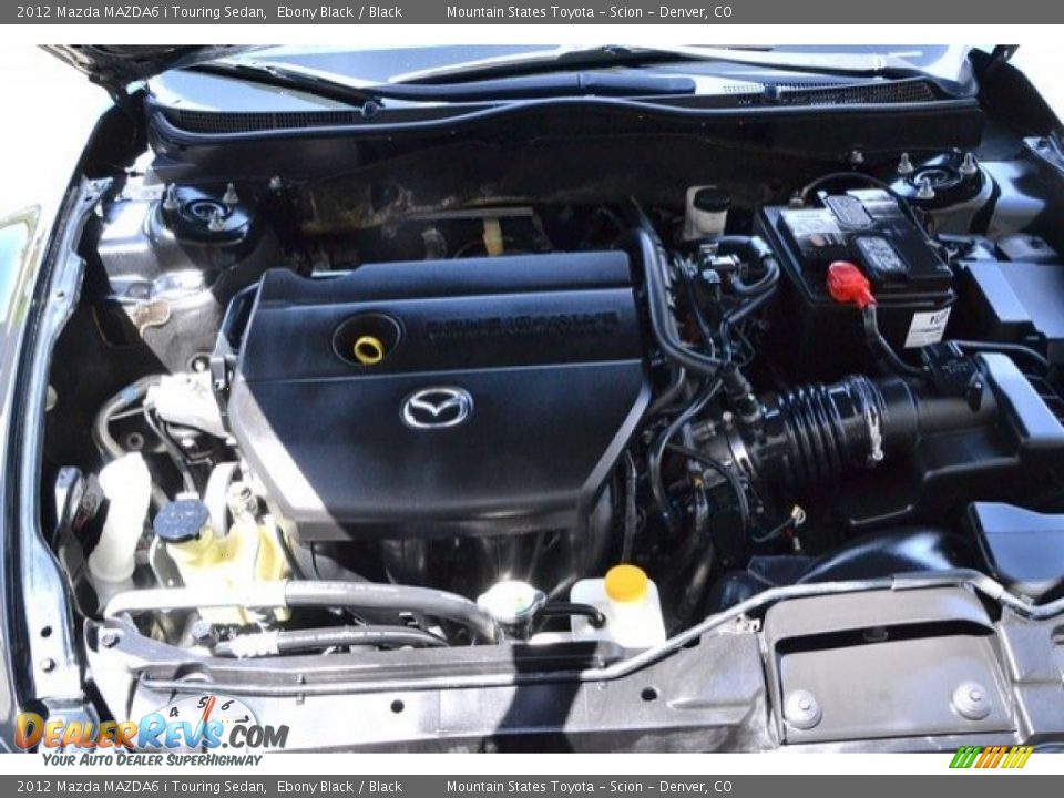 2012 Mazda MAZDA6 i Touring Sedan Ebony Black / Black Photo #27