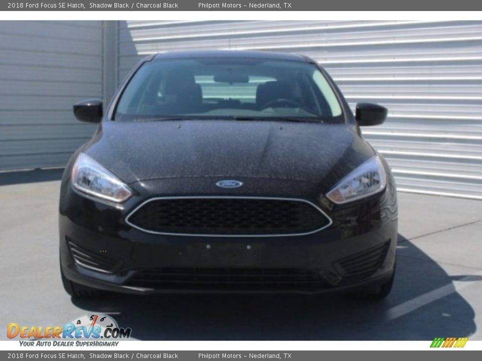 2018 Ford Focus SE Hatch Shadow Black / Charcoal Black Photo #2
