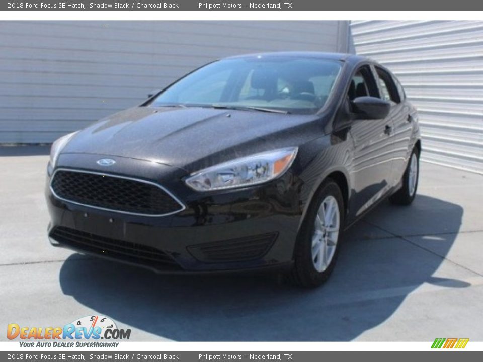 2018 Ford Focus SE Hatch Shadow Black / Charcoal Black Photo #3