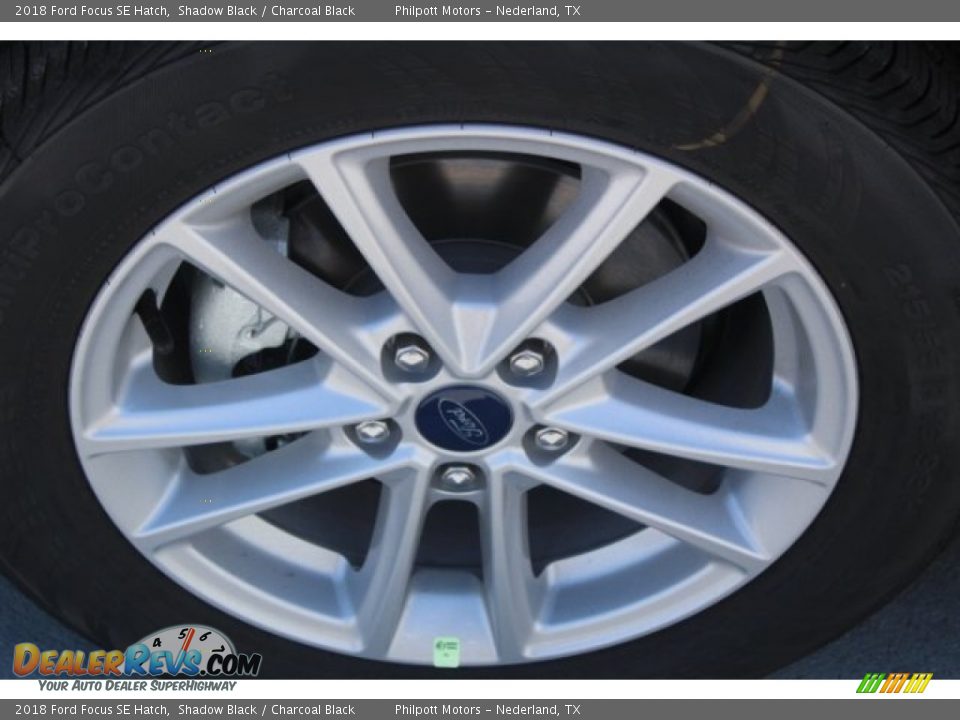 2018 Ford Focus SE Hatch Shadow Black / Charcoal Black Photo #4