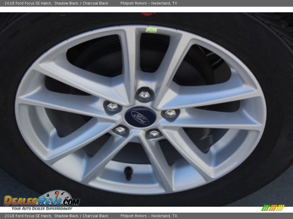 2018 Ford Focus SE Hatch Shadow Black / Charcoal Black Photo #5