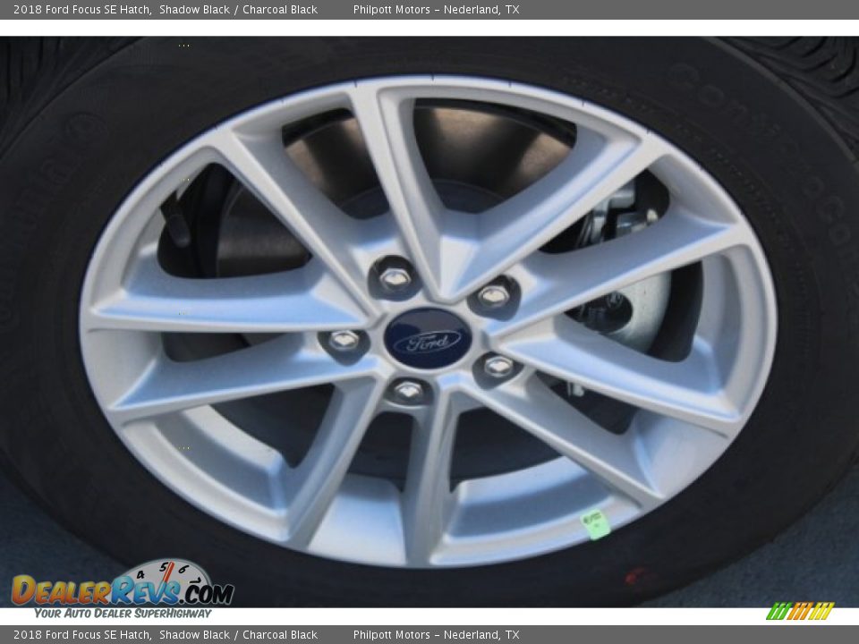 2018 Ford Focus SE Hatch Shadow Black / Charcoal Black Photo #10