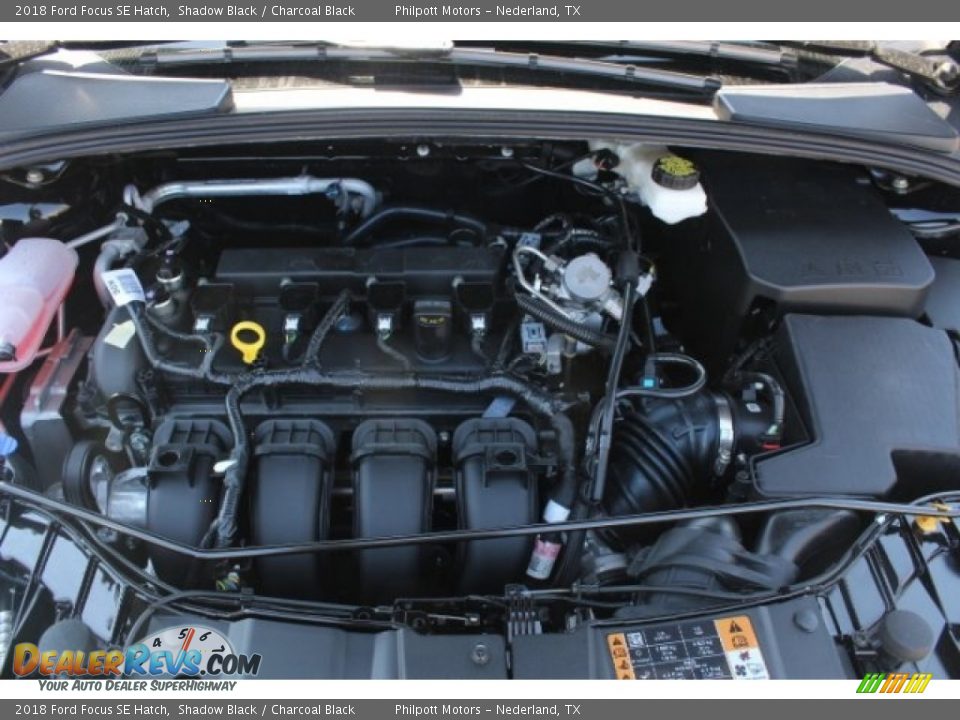 2018 Ford Focus SE Hatch Shadow Black / Charcoal Black Photo #33