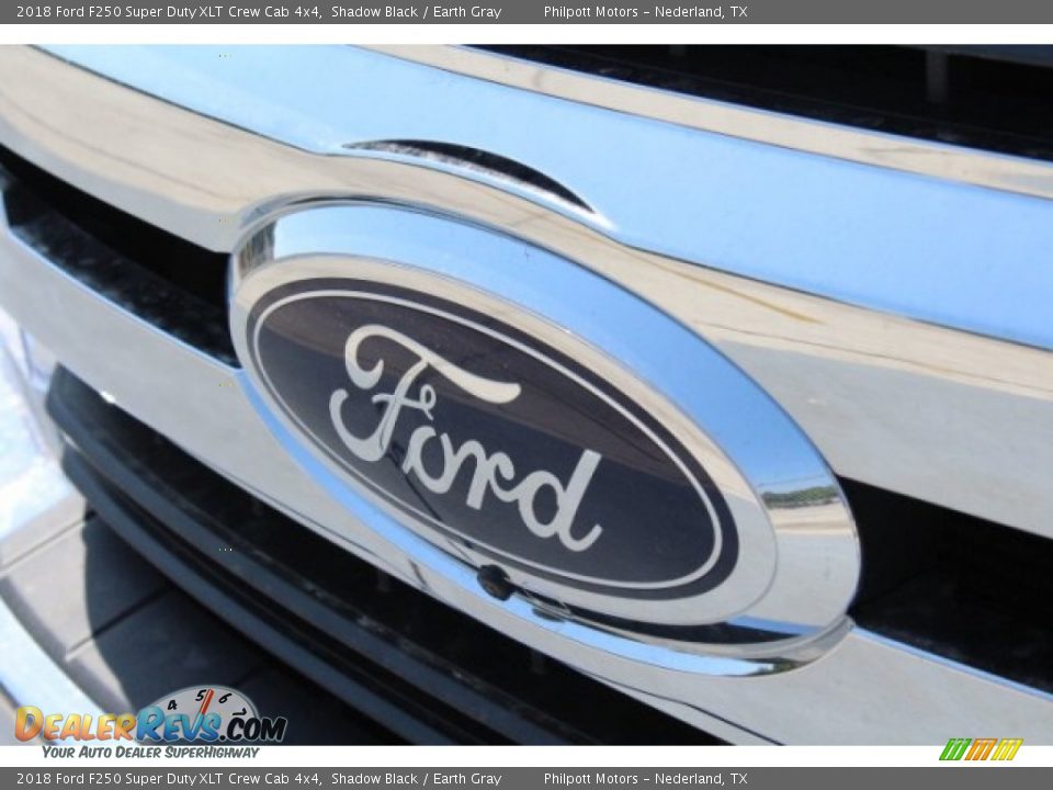 2018 Ford F250 Super Duty XLT Crew Cab 4x4 Shadow Black / Earth Gray Photo #4