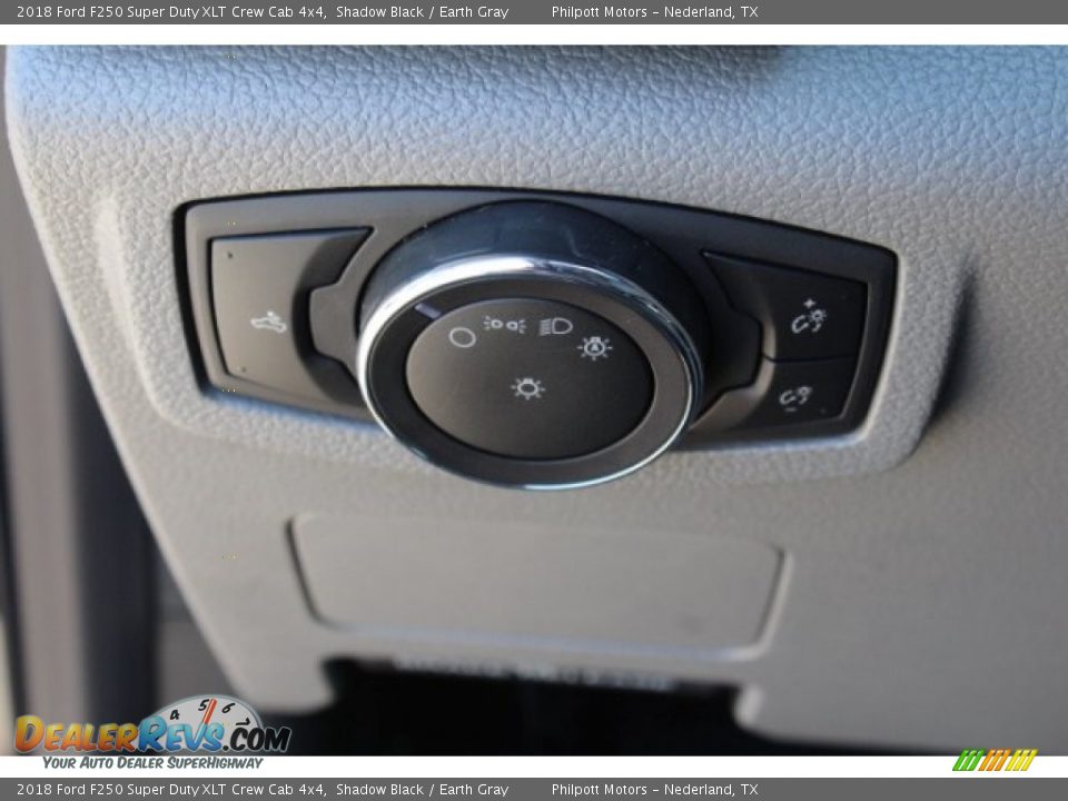 2018 Ford F250 Super Duty XLT Crew Cab 4x4 Shadow Black / Earth Gray Photo #21