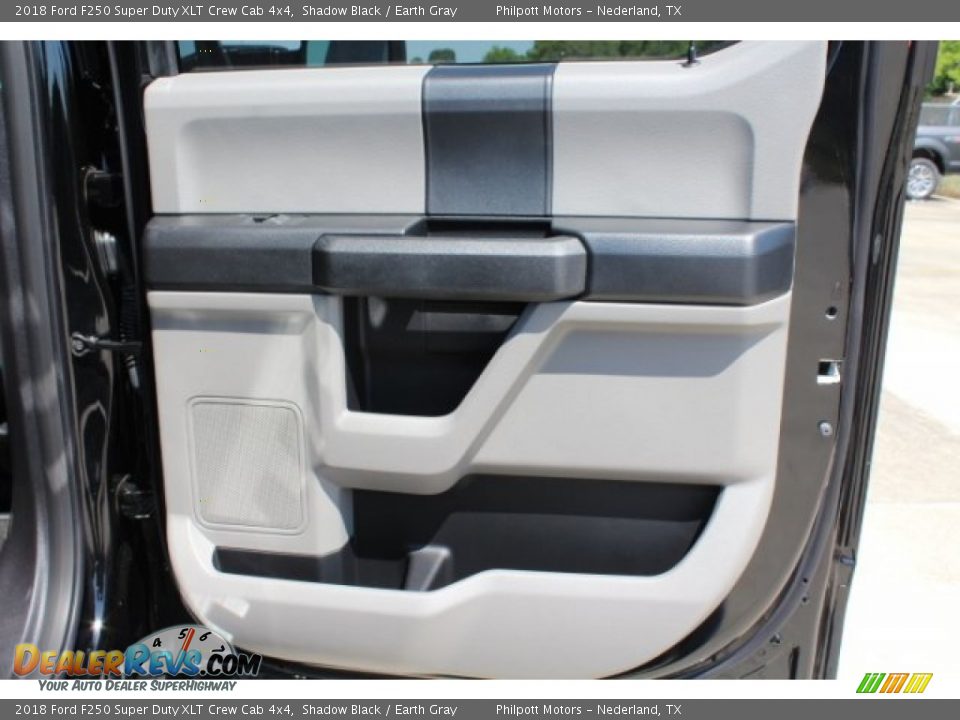 2018 Ford F250 Super Duty XLT Crew Cab 4x4 Shadow Black / Earth Gray Photo #27