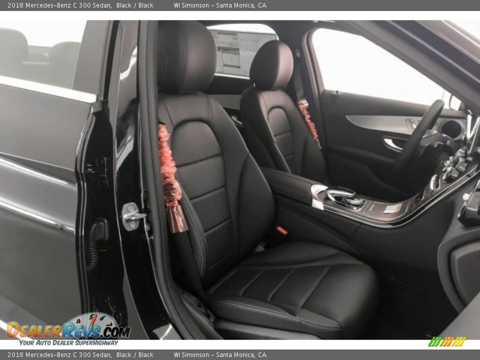 2018 Mercedes-Benz C 300 Sedan Black / Black Photo #2