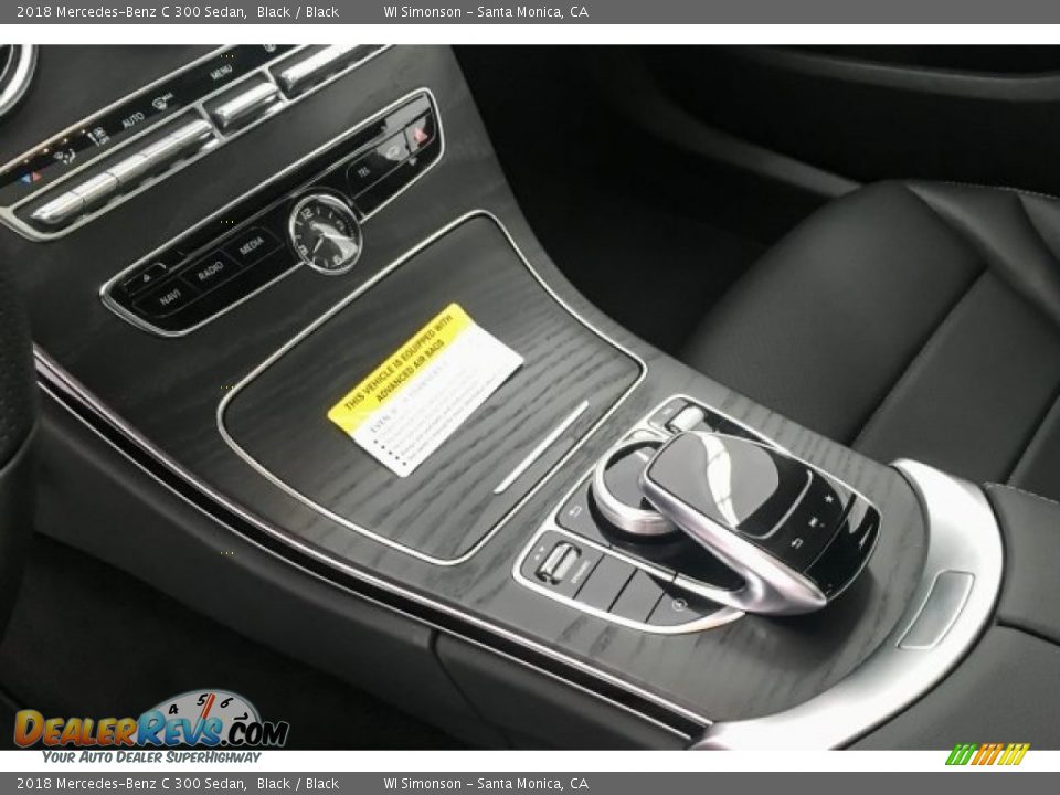 2018 Mercedes-Benz C 300 Sedan Black / Black Photo #7