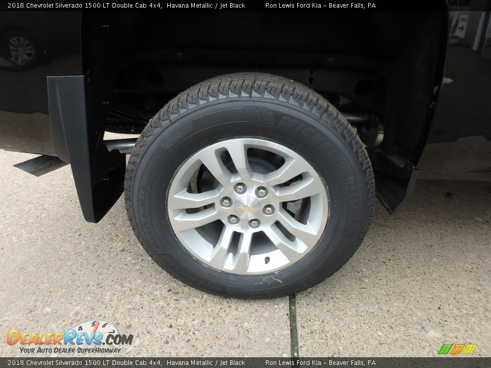 2018 Chevrolet Silverado 1500 LT Double Cab 4x4 Havana Metallic / Jet Black Photo #2