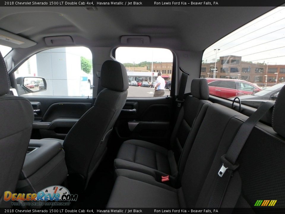 2018 Chevrolet Silverado 1500 LT Double Cab 4x4 Havana Metallic / Jet Black Photo #11
