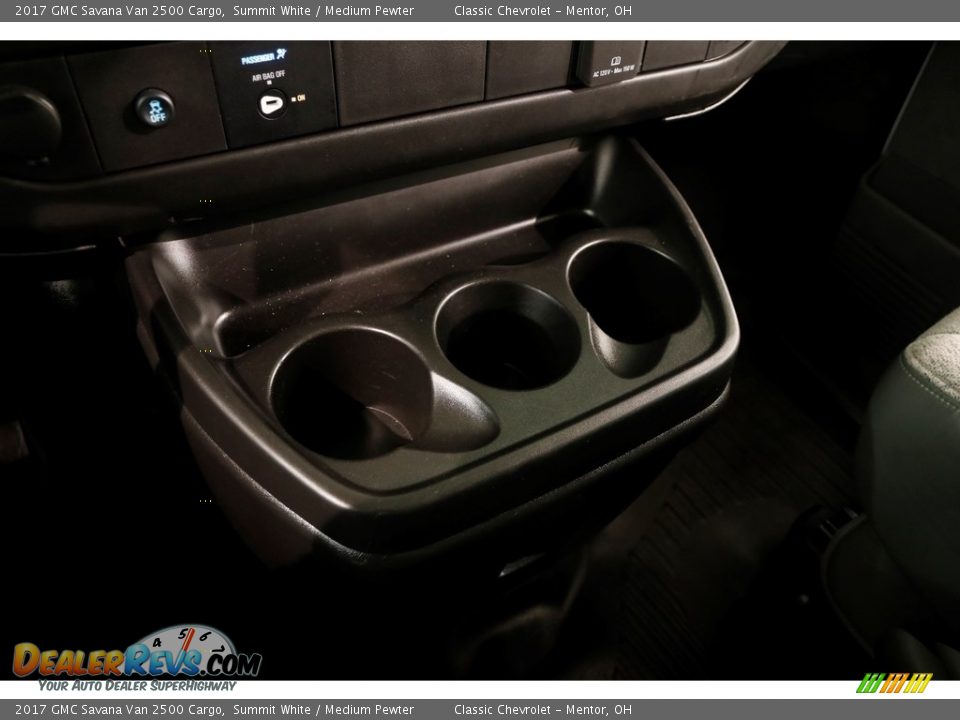 2017 GMC Savana Van 2500 Cargo Summit White / Medium Pewter Photo #9