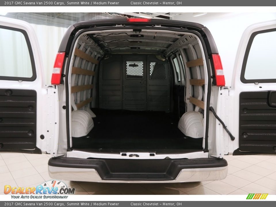 2017 GMC Savana Van 2500 Cargo Summit White / Medium Pewter Photo #14