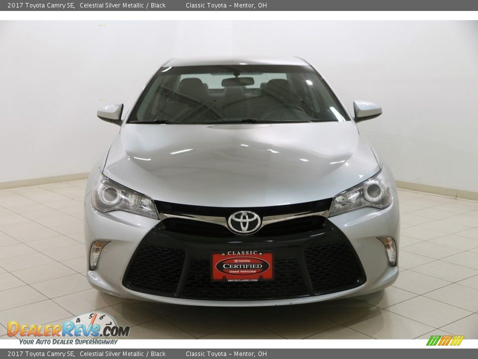 2017 Toyota Camry SE Celestial Silver Metallic / Black Photo #2