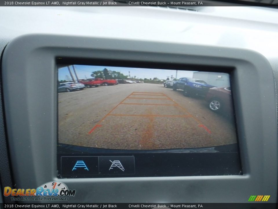 2018 Chevrolet Equinox LT AWD Nightfall Gray Metallic / Jet Black Photo #17
