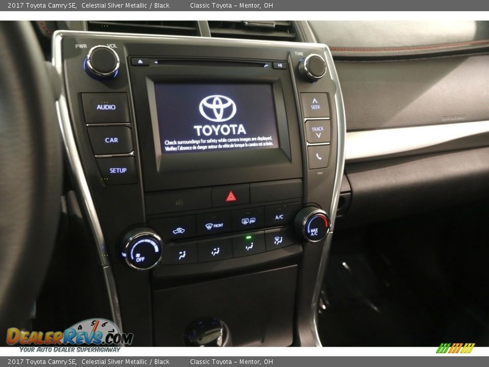 2017 Toyota Camry SE Celestial Silver Metallic / Black Photo #8