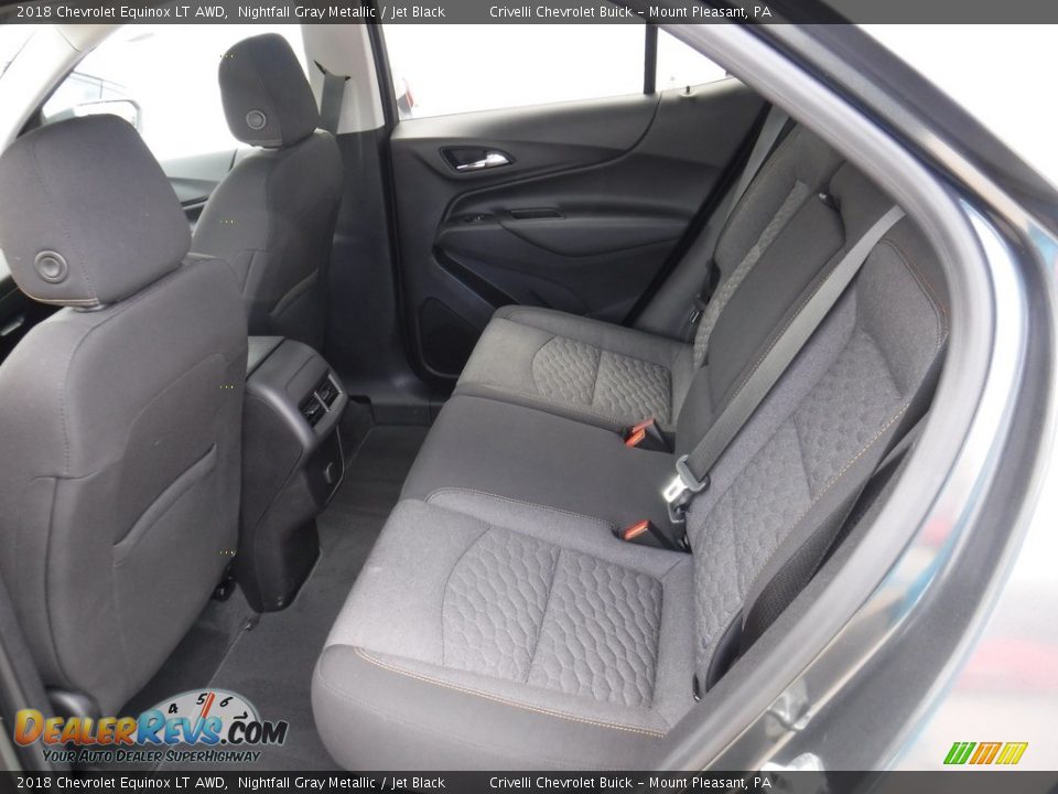 2018 Chevrolet Equinox LT AWD Nightfall Gray Metallic / Jet Black Photo #26