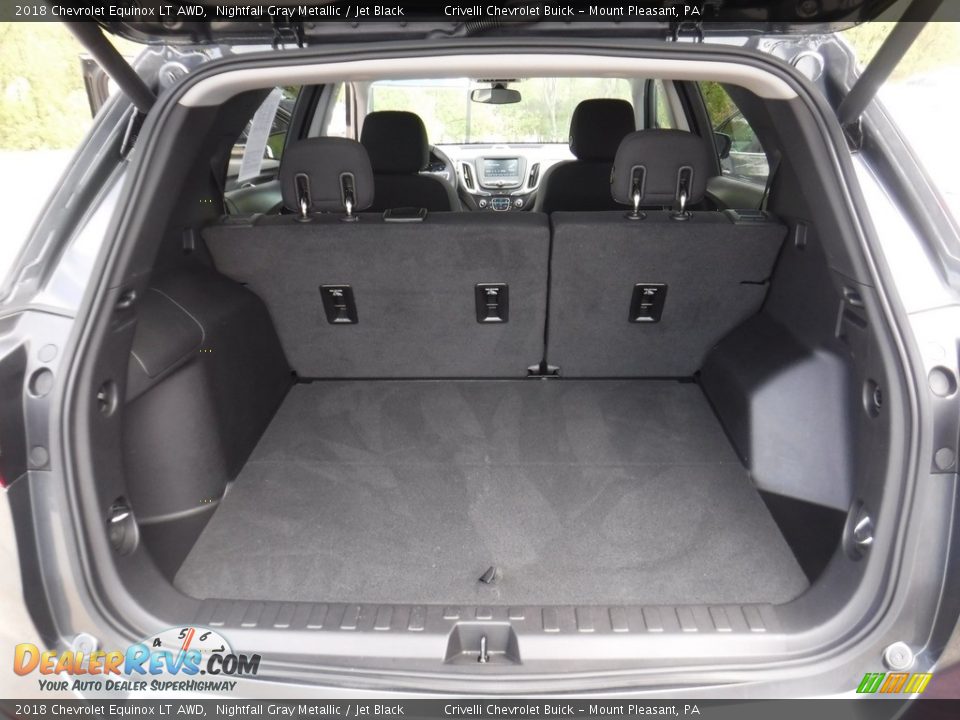 2018 Chevrolet Equinox LT AWD Nightfall Gray Metallic / Jet Black Photo #27