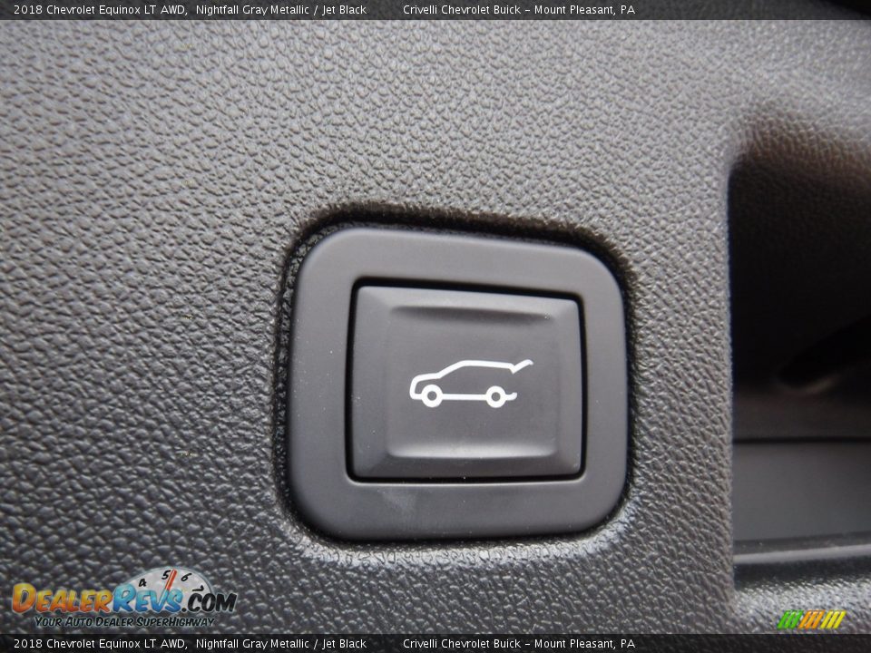 2018 Chevrolet Equinox LT AWD Nightfall Gray Metallic / Jet Black Photo #29