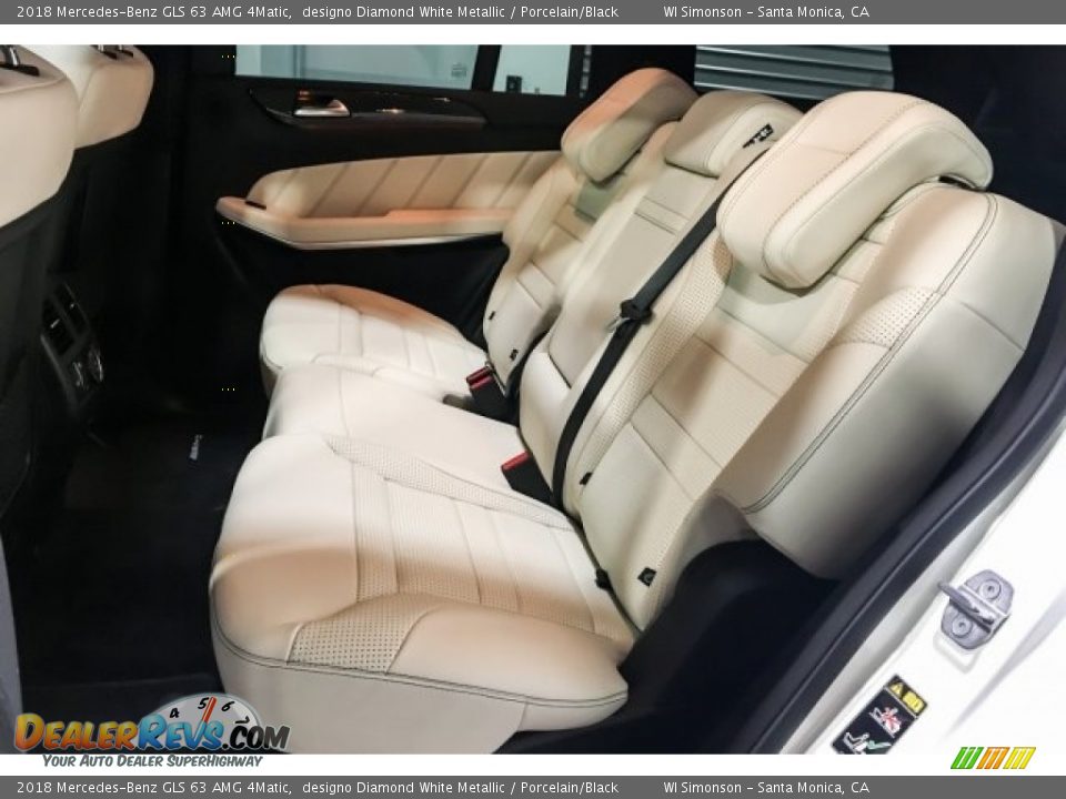 Rear Seat of 2018 Mercedes-Benz GLS 63 AMG 4Matic Photo #16