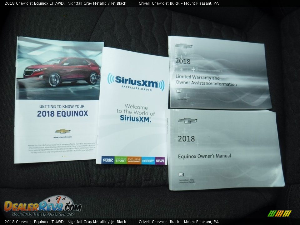2018 Chevrolet Equinox LT AWD Nightfall Gray Metallic / Jet Black Photo #31