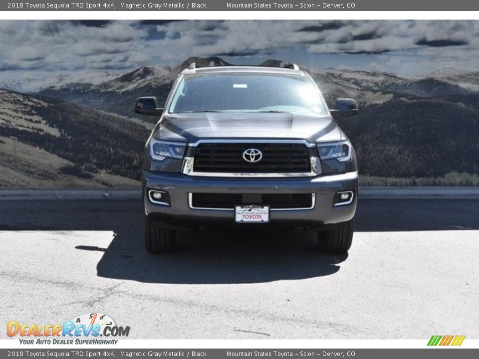 2018 Toyota Sequoia TRD Sport 4x4 Magnetic Gray Metallic / Black Photo #2