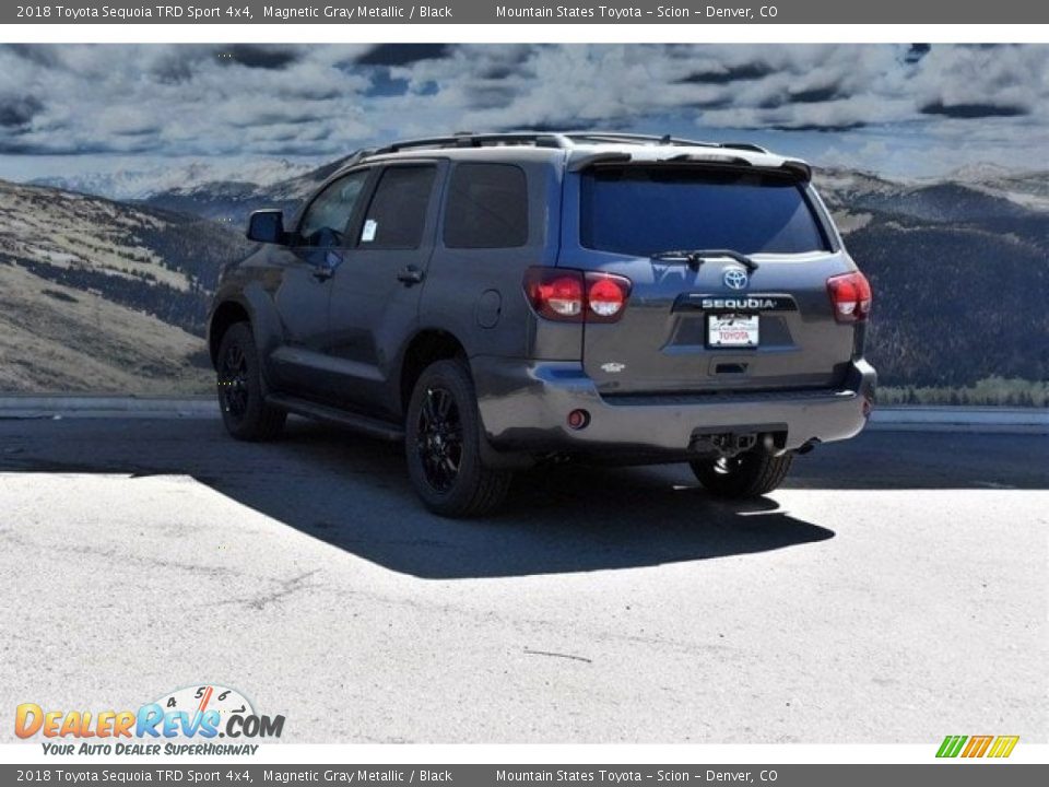 2018 Toyota Sequoia TRD Sport 4x4 Magnetic Gray Metallic / Black Photo #3
