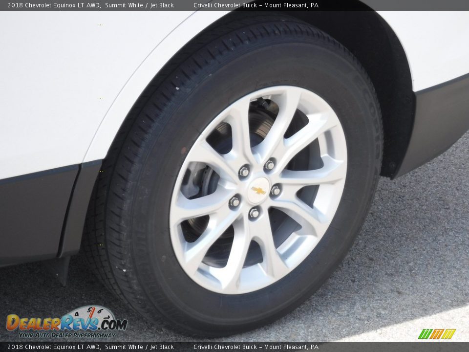 2018 Chevrolet Equinox LT AWD Summit White / Jet Black Photo #3