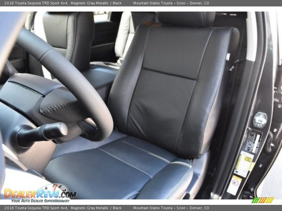 2018 Toyota Sequoia TRD Sport 4x4 Magnetic Gray Metallic / Black Photo #7