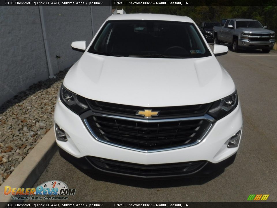 2018 Chevrolet Equinox LT AWD Summit White / Jet Black Photo #4