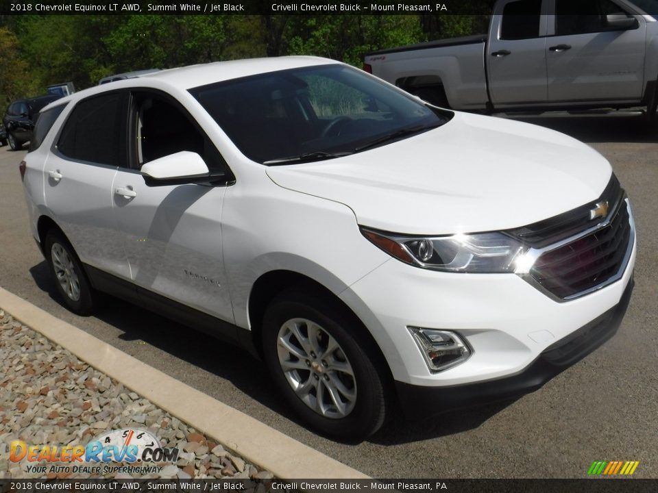 2018 Chevrolet Equinox LT AWD Summit White / Jet Black Photo #5